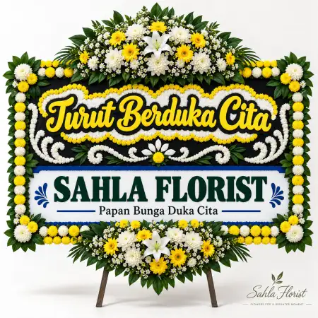 Papan Bunga Duka Tidar Malang